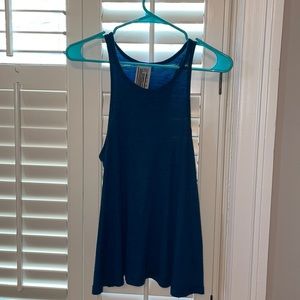 Free People Teal Tank Top